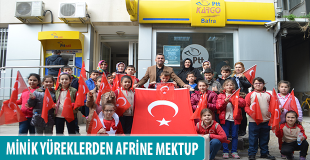 Minik Yüreklerden Afrin'e Mektup