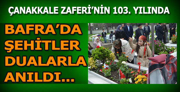 Şehitler Dualarla Anıldı