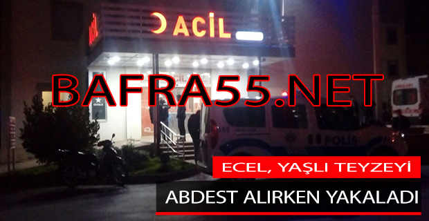 Ecel, Yaşlı Teyzeyi Abdest Alırken Yakaladı