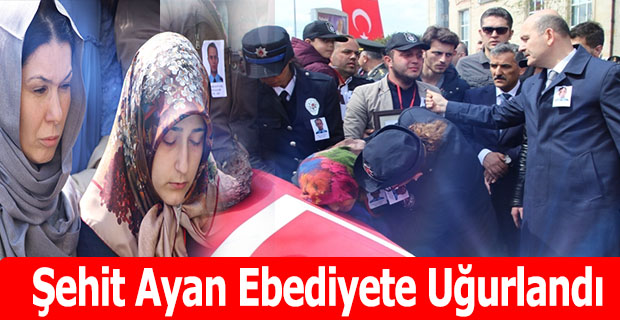 Şehit Ayan Ebediyete Uğurlandı