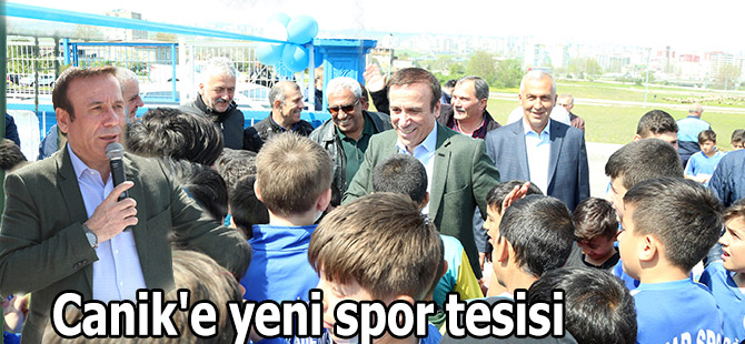 Canik'e yeni spor tesisi