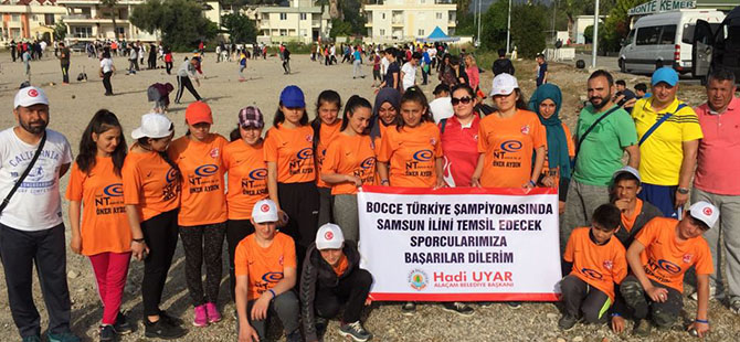 Bocce Türkiye Şampiyonasında Samsun'lu Sporcular Damga Vurdu