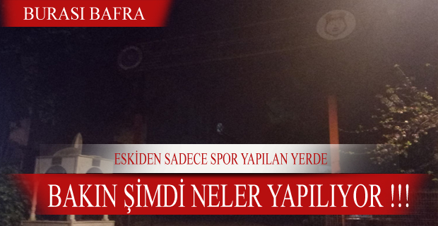 Eskiden Spor Yapılan Yerde, Bakın Şimdi Neler Yapılıyor !!!