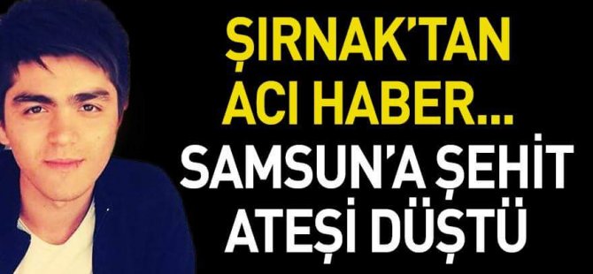 TERME'YE ŞEHİT ATEŞİ