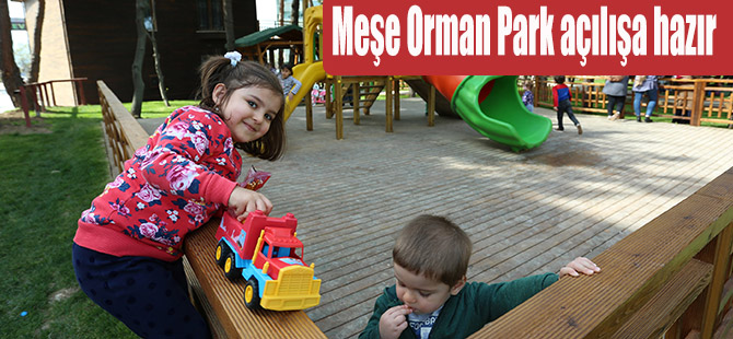 Meşe Orman Park açılışa hazır