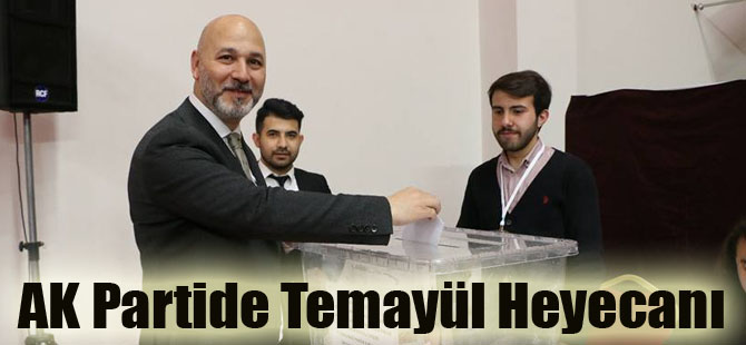 AK Partide Temayül Heyecanı