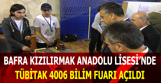 Kızılırmak Anadolu Lisesi’nde TÜBİTAK 4006 Bilim Fuarı Açıldı