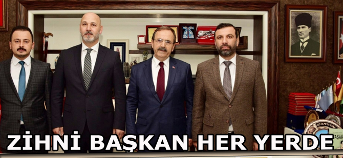 ZİHNİ BAŞKAN HER YERDE