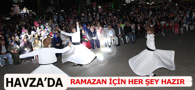 RAMAZAN İÇİN HER ŞEY HAZIR