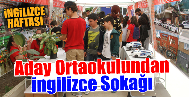 Aday Ortaokulundan İngilizce Sokağı