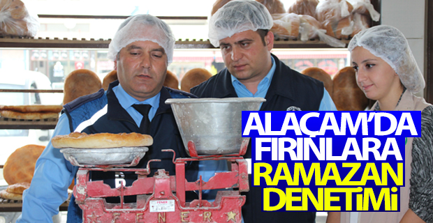 ALAÇAM BELEDİYESİ'NDEN FIRINLARA RAMAZAN DENETİMİ