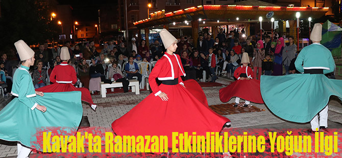 Kavak'ta Ramazan Etkinliklerine Yoğun İlgi