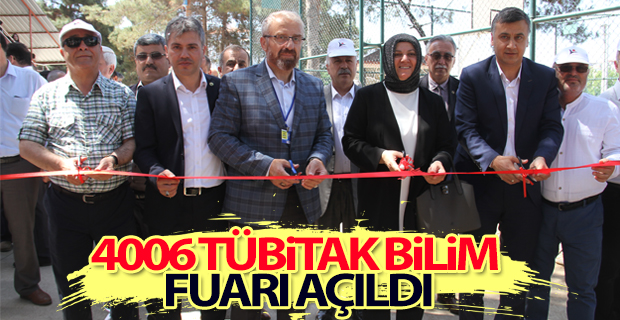 4006 TÜBİTAK Bilim Fuarı Açıldı