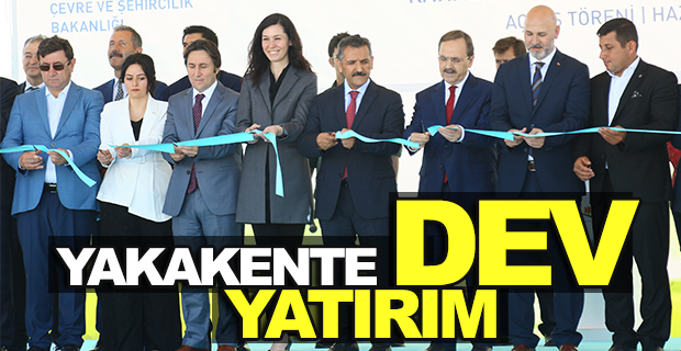 Çevre Yatırımları Açılış Töreni