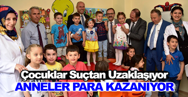 Samsun'da Çocuklar Suçtan Uzaklaşıyor, Anneler Para Kazanıyor