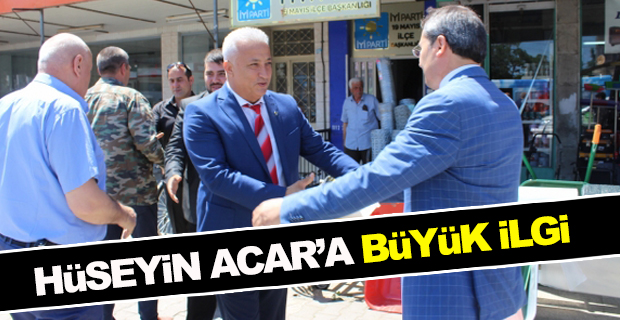 Hüseyin Acar'a Büyük İlgi