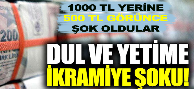 EMEKLİDE BAYRAM İKRAMİYESİ ŞOKU