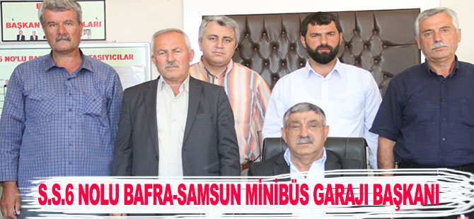 BAFRA-SAMSUN MİNİBÜS GARAJI BAYRAM MESAJI