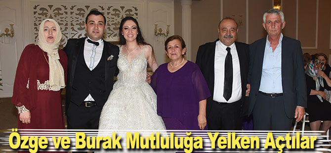 Özge ve Burak Mutluluğa Yelken Açtılar