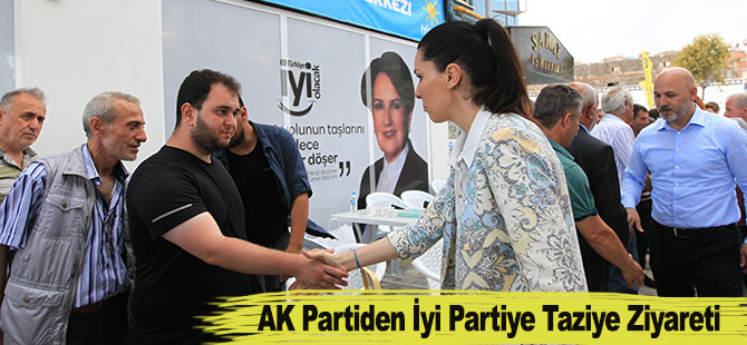 AK Partiden İyi Partiye Taziye Ziyareti