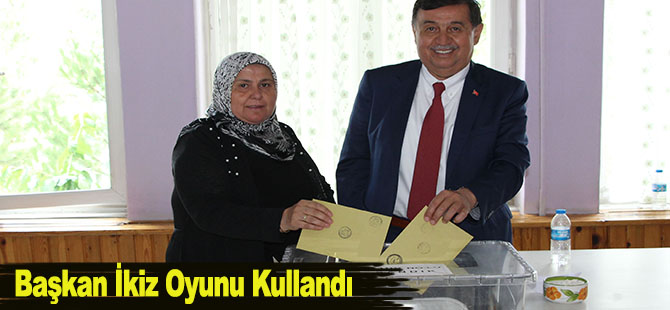 Başkan İkiz Oyunu Kullandı