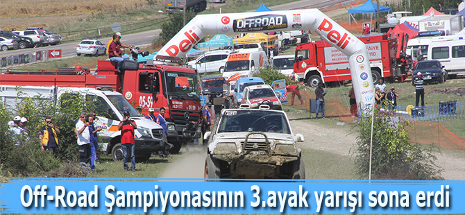 Off-Road Şampiyonasının 3.ayak yarışı sona erdi