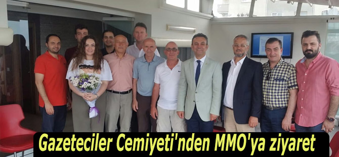 Gazeteciler Cemiyeti'nden MMO'ya ziyaret