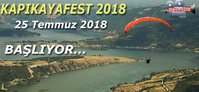 2018 KAPIKAYAFEST BAŞLIYOR