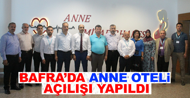 Bafra Devlet Hastanesine Anne Oteli Açıldı