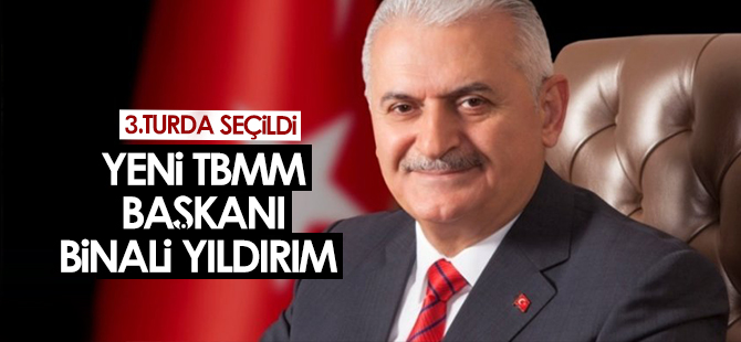 Yeni TBMM Başkanı Binali Yıldırım Oldu