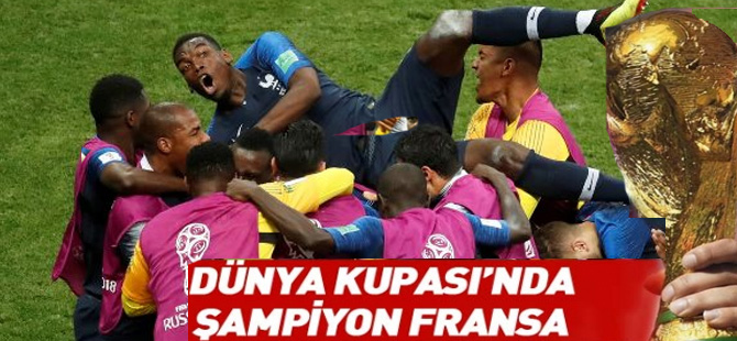 SON ŞAMPİYON FRANSA