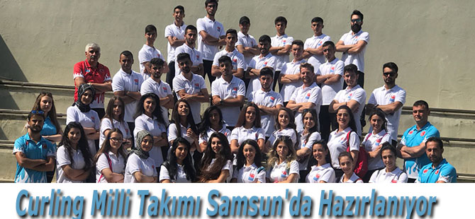 Curling Milli Takımı Samsun'da Hazırlanıyor