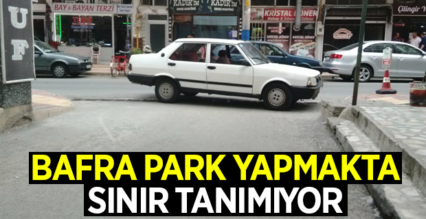 Bafra Park Yapmakta Sınır Tanımıyor