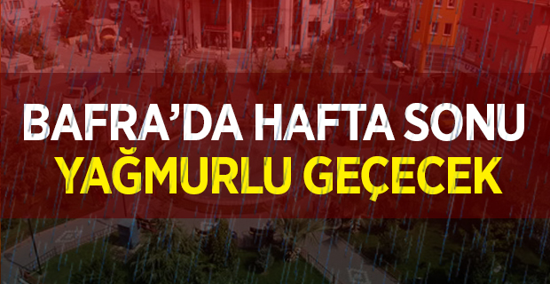 Bafra'da Hava Durumu