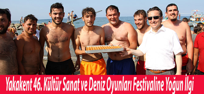 Yakakent 46. Kültür Sanat ve Deniz Oyunları Festivaline Yoğun İlgi