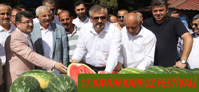 BAFRA’DA 17. KAVUN KARPUZ YARIŞMASI