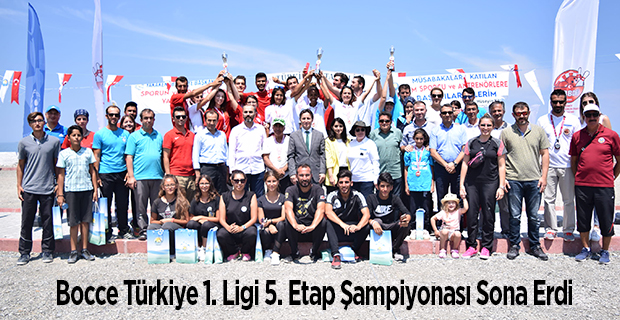 Bocce Türkiye 1. Ligi 5. Etap Şampiyonası Sona Erdi