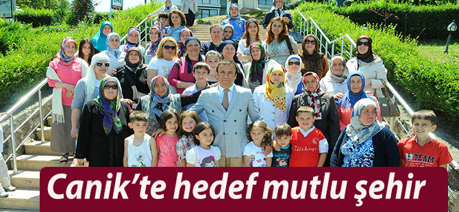 Canik’te hedef mutlu şehir