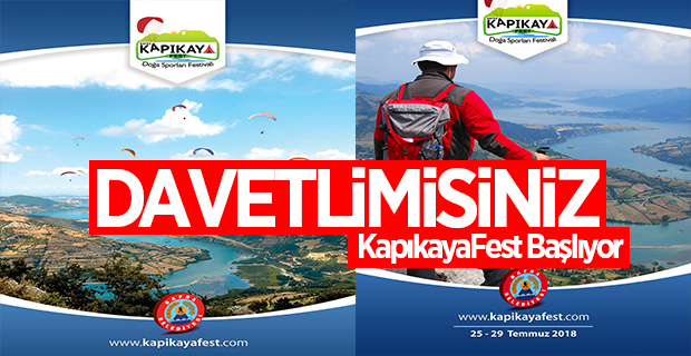 KAPIKAYAFEST PROGRAMI BELLİ OLDU