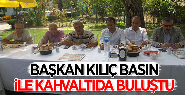 Başkan Kılıç Bafra Basını İle Kahvaltıda Buluştu