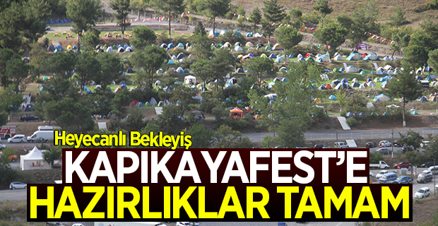 Kapıkayafest'e Hazırlıklar Tamam