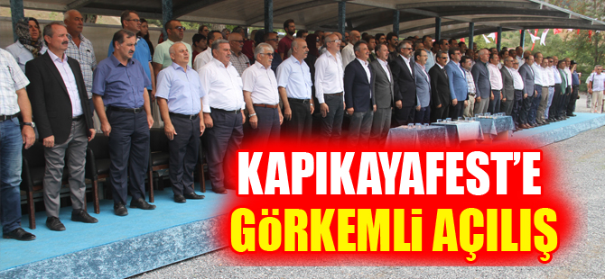 Bafra Kapıkayafest'e Açılış