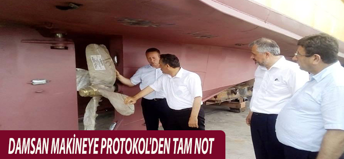 DAMSAN MAKİNEYE PROTOKOL'DEN TAM NOT