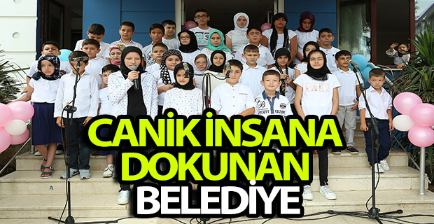 Canik insana dokunan belediye