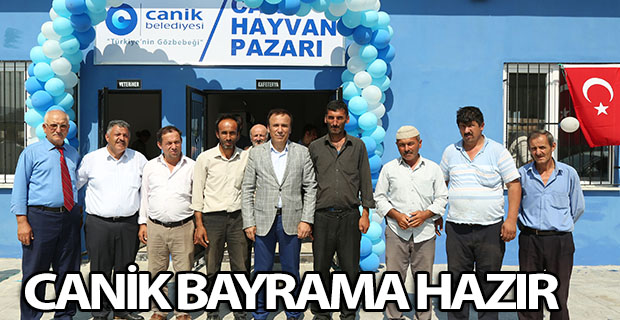 Canik bayrama hazır