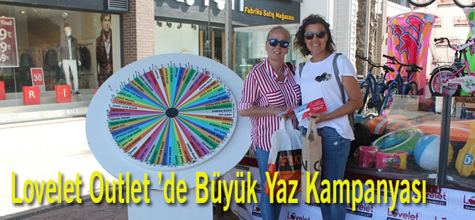 Lovelet Outlet ’de Büyük Yaz Kampanyası