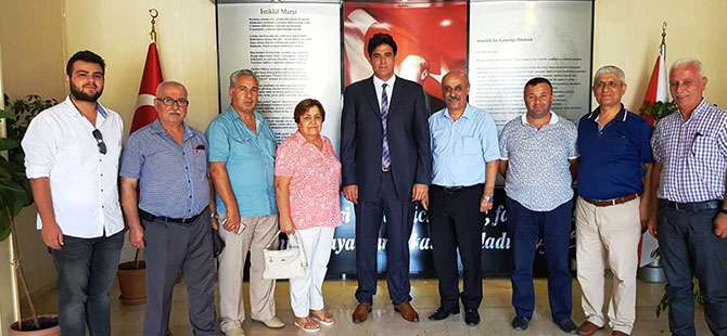 Bafra CHP İlçe Yönetiminde Yeni İlçe Emniyet Müdürüne Ziyaret