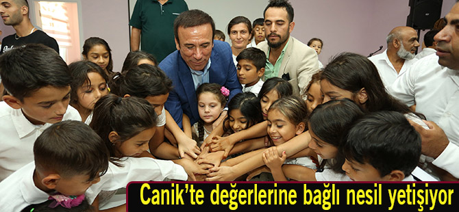 Canik’te değerlerine bağlı nesil yetişiyor