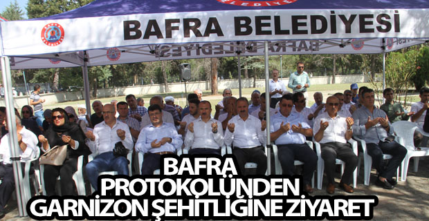 Bafra Protokolünden Garnizon Şehitliğine Ziyaret