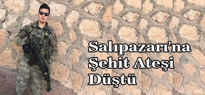 Salıpazarı'na Şehit Ateşi Düştü